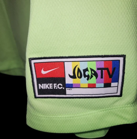Nike FC Dri-Fit Joga Bonito TV Soccer Tank Top Women's S Lime Glow - Picture 3 of 6